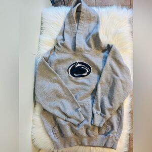 Penn State Kids Gray Hoodie with Lion Logo!